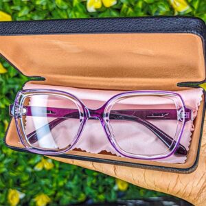 Lunettes CrystalLook 20 + Boîte de rangement et mouchoir de nettoyage offert