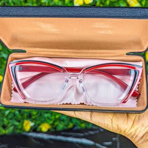 Lunettes CrystalLook 23 + Boîte de rangement et mouchoir de nettoyage offert