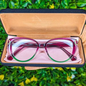 Lunettes CrystalLook 32 + Boîte de rangement et mouchoir de nettoyage offert