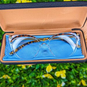 Lunettes CrystalLook 35 + Boîte de rangement et mouchoir de nettoyage offert