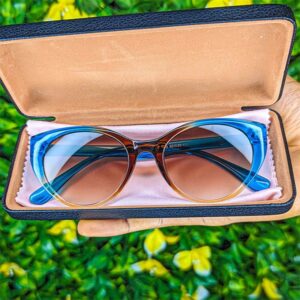 Lunettes CrystalLook 37 + Boîte de rangement et mouchoir de nettoyage offert