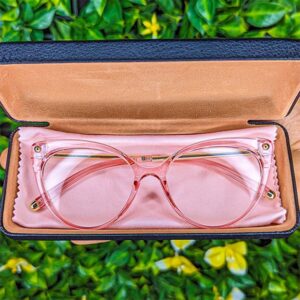Lunettes CrystalLook 39 + Boîte de rangement et mouchoir de nettoyage offert