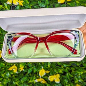 Lunettes CrystalLook 54 + Boîte de rangement et mouchoir de nettoyage offert