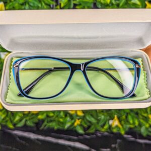 Lunettes CrystalLook 60 + Boîte de rangement et mouchoir de nettoyage offert