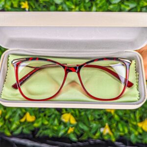Lunettes CrystalLook 61 + Boîte de rangement et mouchoir de nettoyage offert