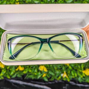 Lunettes CrystalLook 65 + Boîte de rangement et mouchoir de nettoyage offert