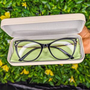 Lunettes CrystalLook 87 + Boîte de rangement et mouchoir de nettoyage offert