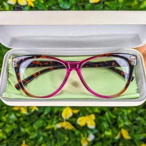 Lunettes CrystalLook 69 + Boîte de rangement et mouchoir de nettoyage offert