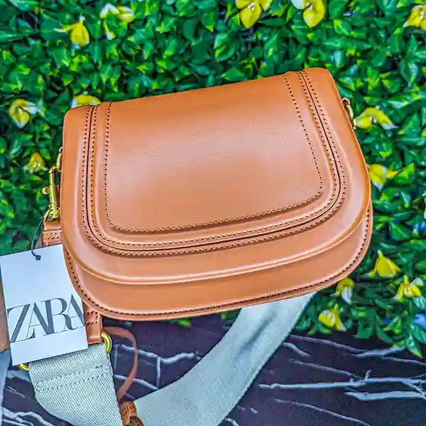 Sac crossbody Zara (marron)